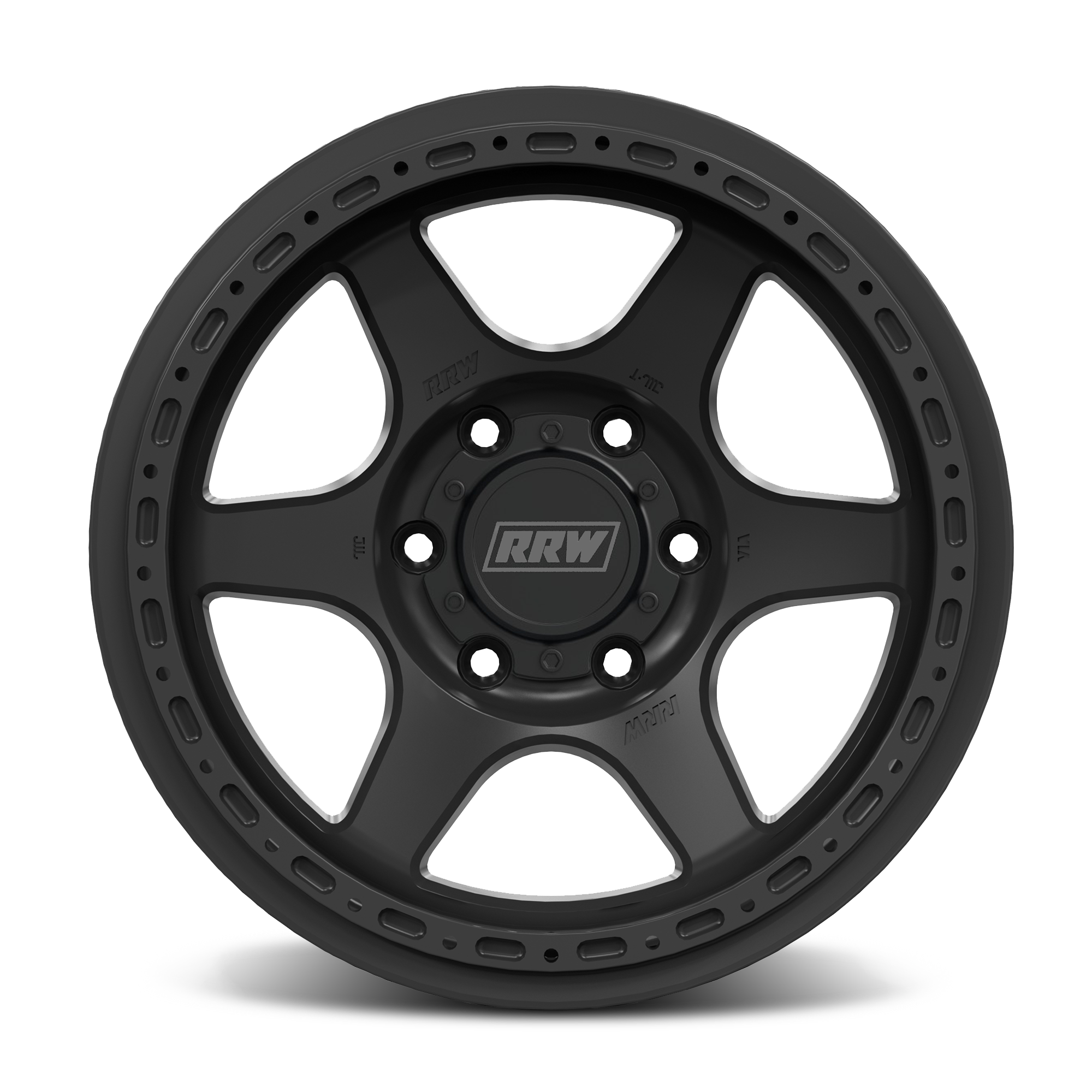 Pre-Order: RR2-H FLOW FORM 17x8.5 Hybrid Beadlock | MATTE BLACK