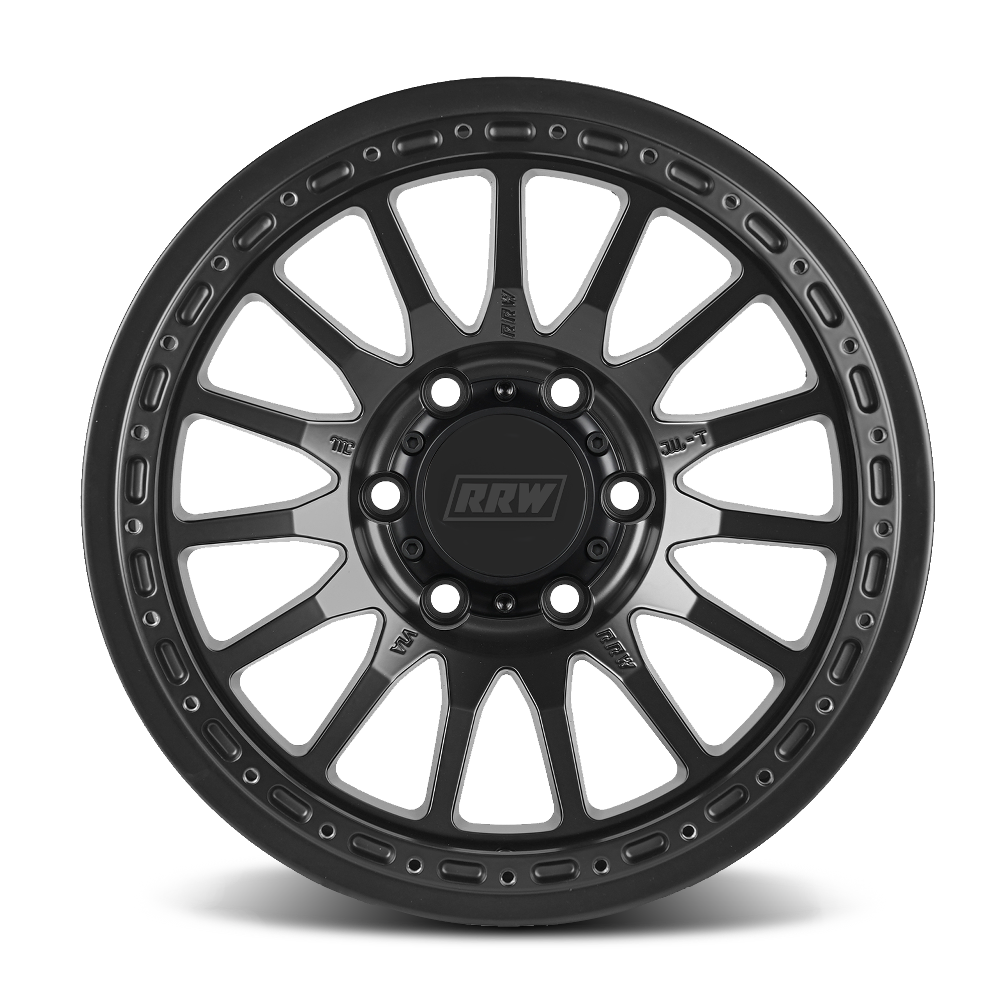 RR7-H FLOW FORM Hybrid Beadlock Wheel | MATTE BLACK