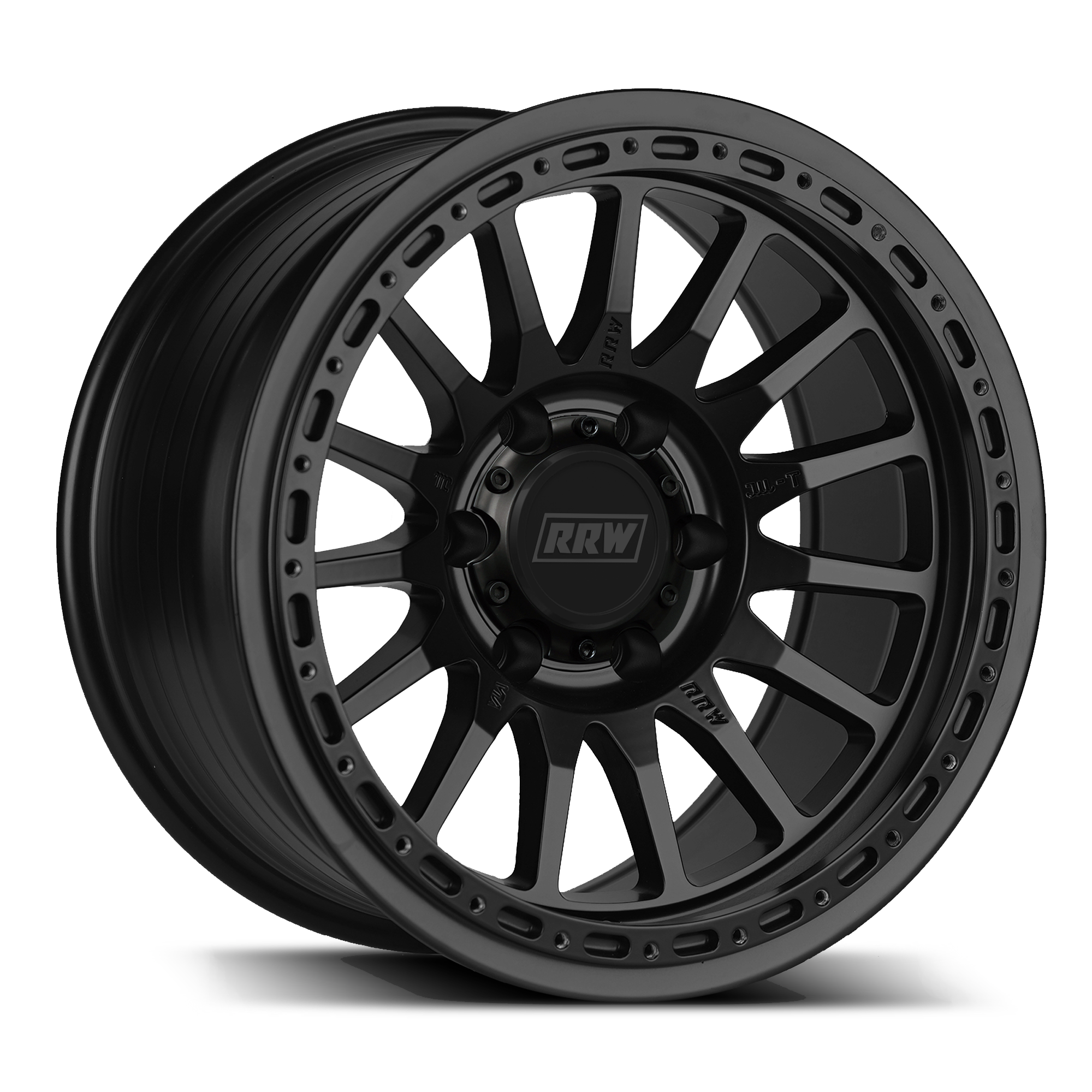 RR7-H FLOW FORM Hybrid Beadlock Wheel | MATTE BLACK