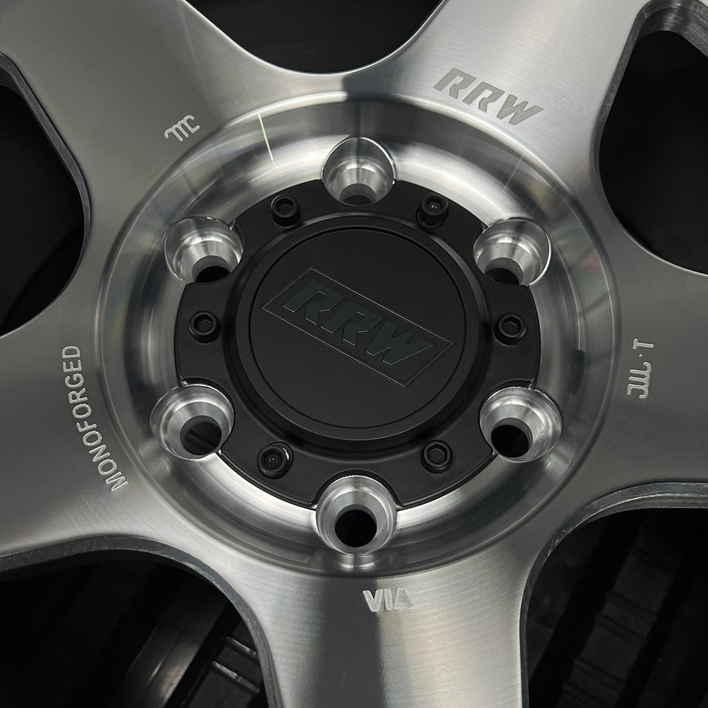 Pre - Order: RG4 - H Hybrid MonoForged Wheel | BRUSHED ALUMINUM - RRW Relations Race Wheels