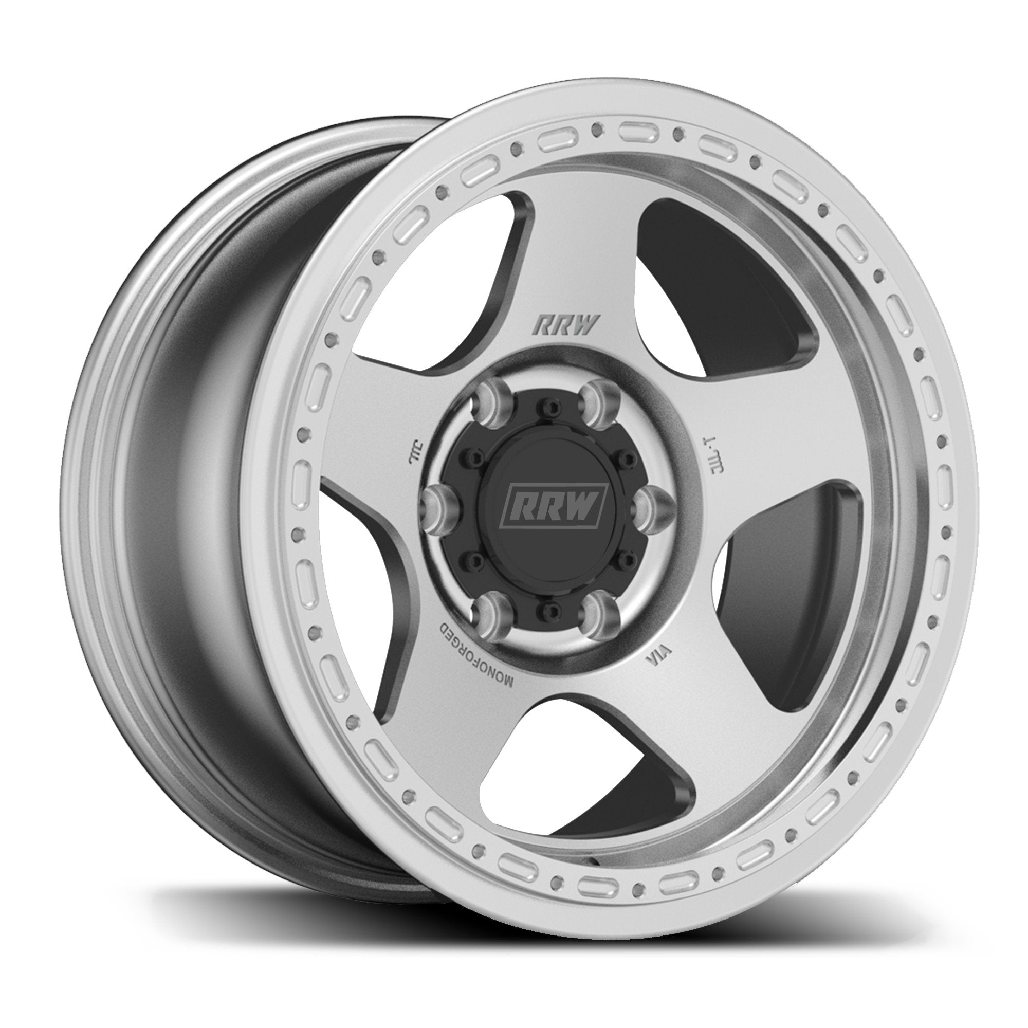 Pre - Order: RG4 - H Hybrid MonoForged Wheel | BRUSHED ALUMINUM - RRW Relations Race Wheels