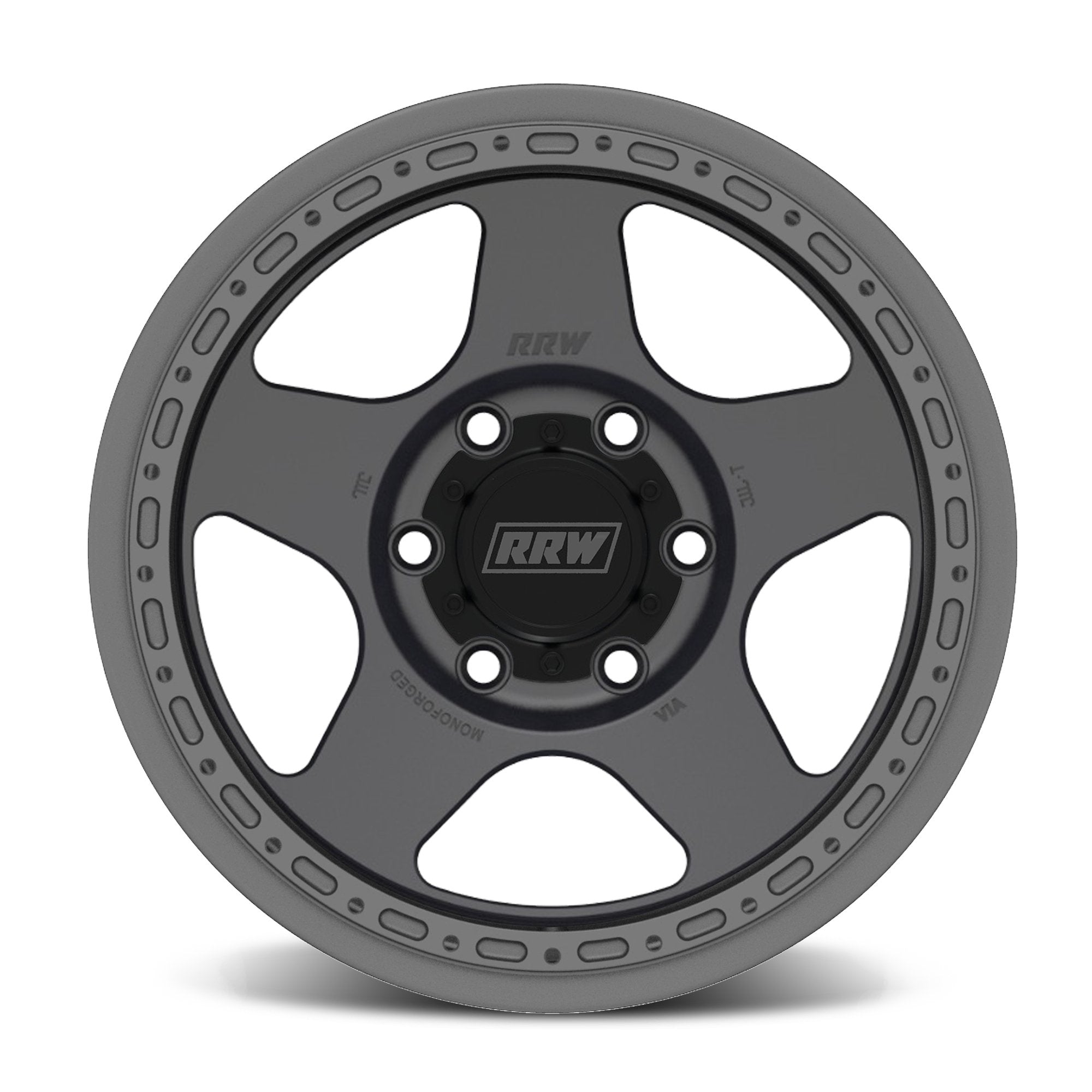 Pre - Order: RG4 - H Hybrid MonoForged Wheel | MATTE GUNMETAL - RRW Relations Race Wheels