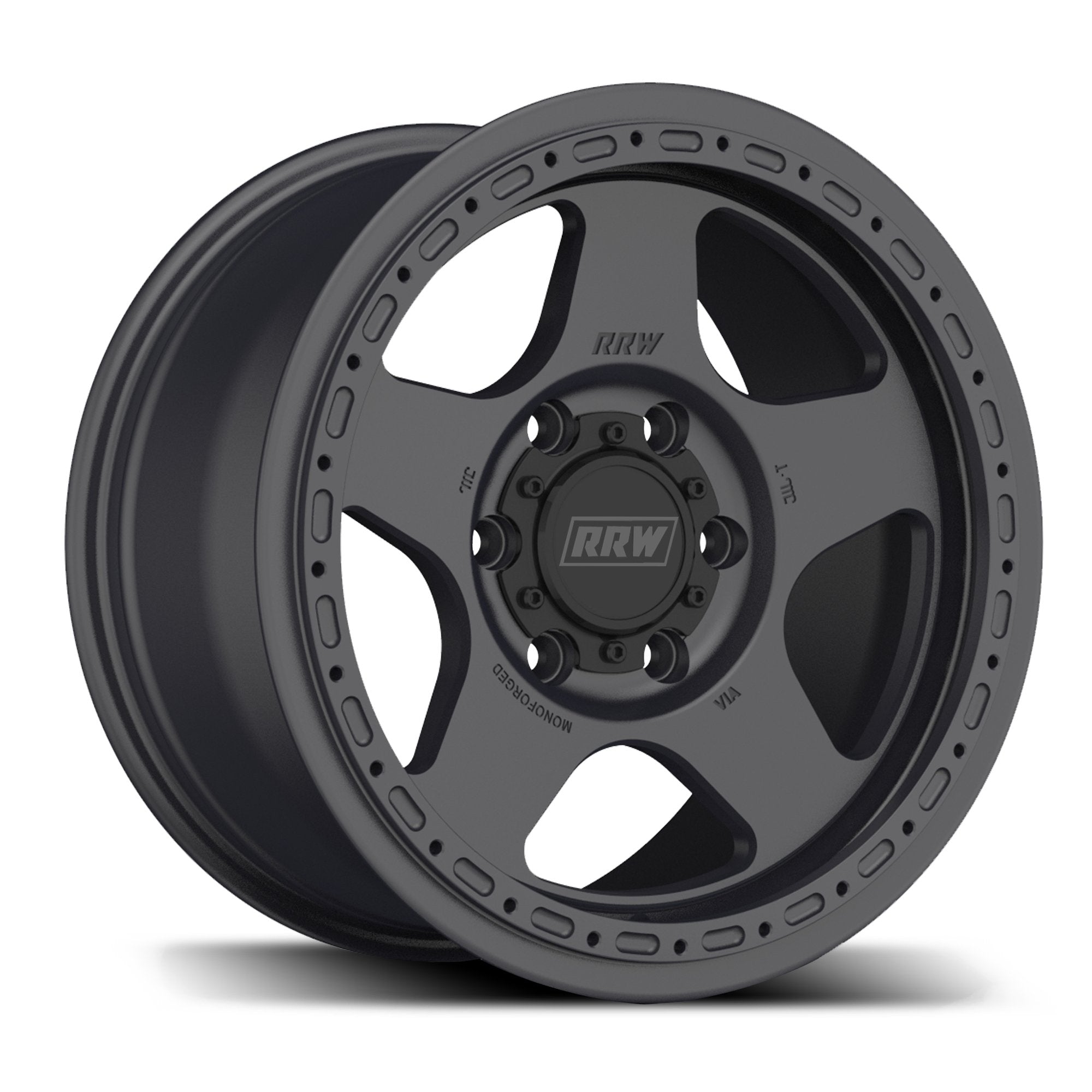 Pre - Order: RG4 - H Hybrid MonoForged Wheel | MATTE GUNMETAL - RRW Relations Race Wheels