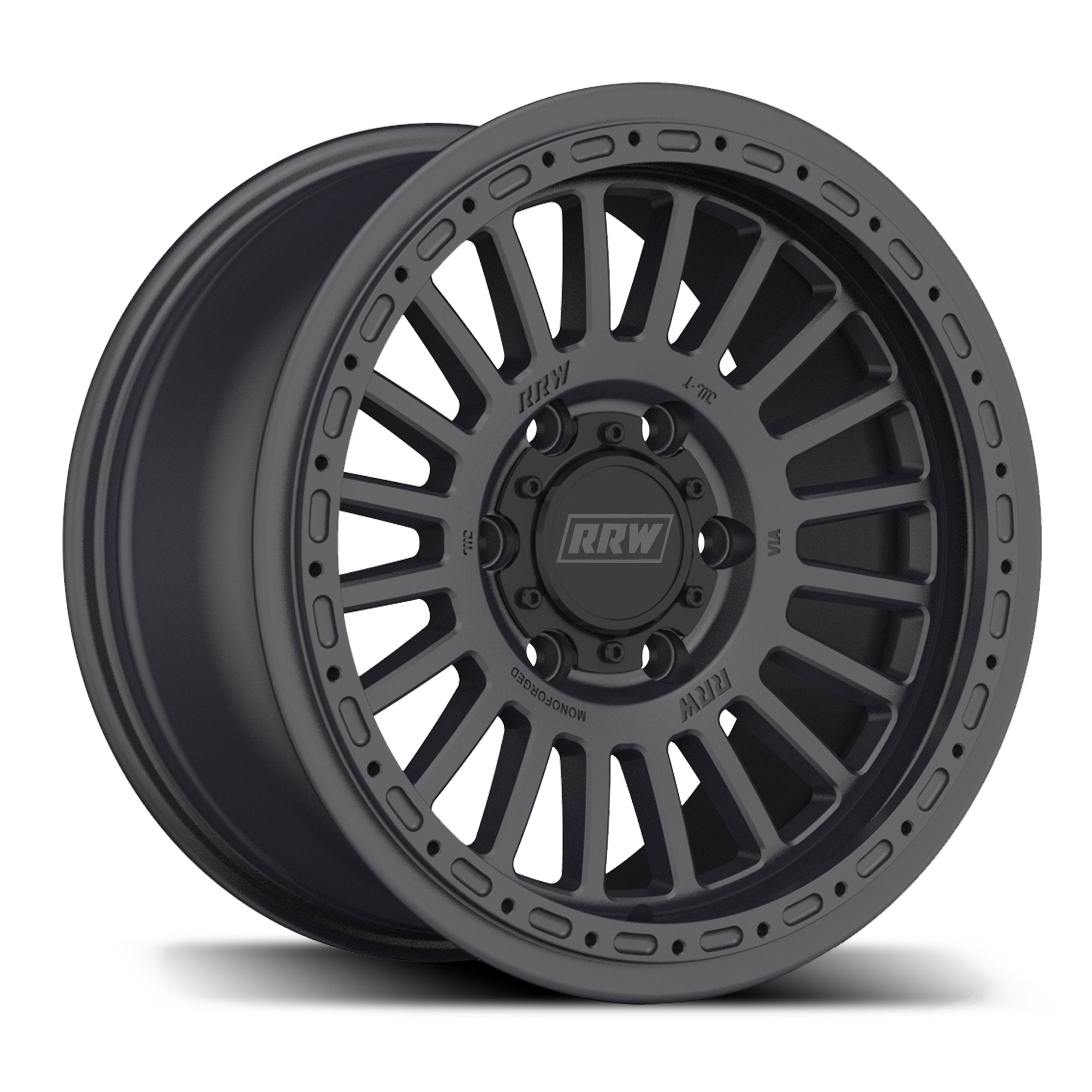 Pre - Order: RG6 - H Hybrid MonoForged Wheel | MATTE GUNMETAL - RRW Relations Race Wheels