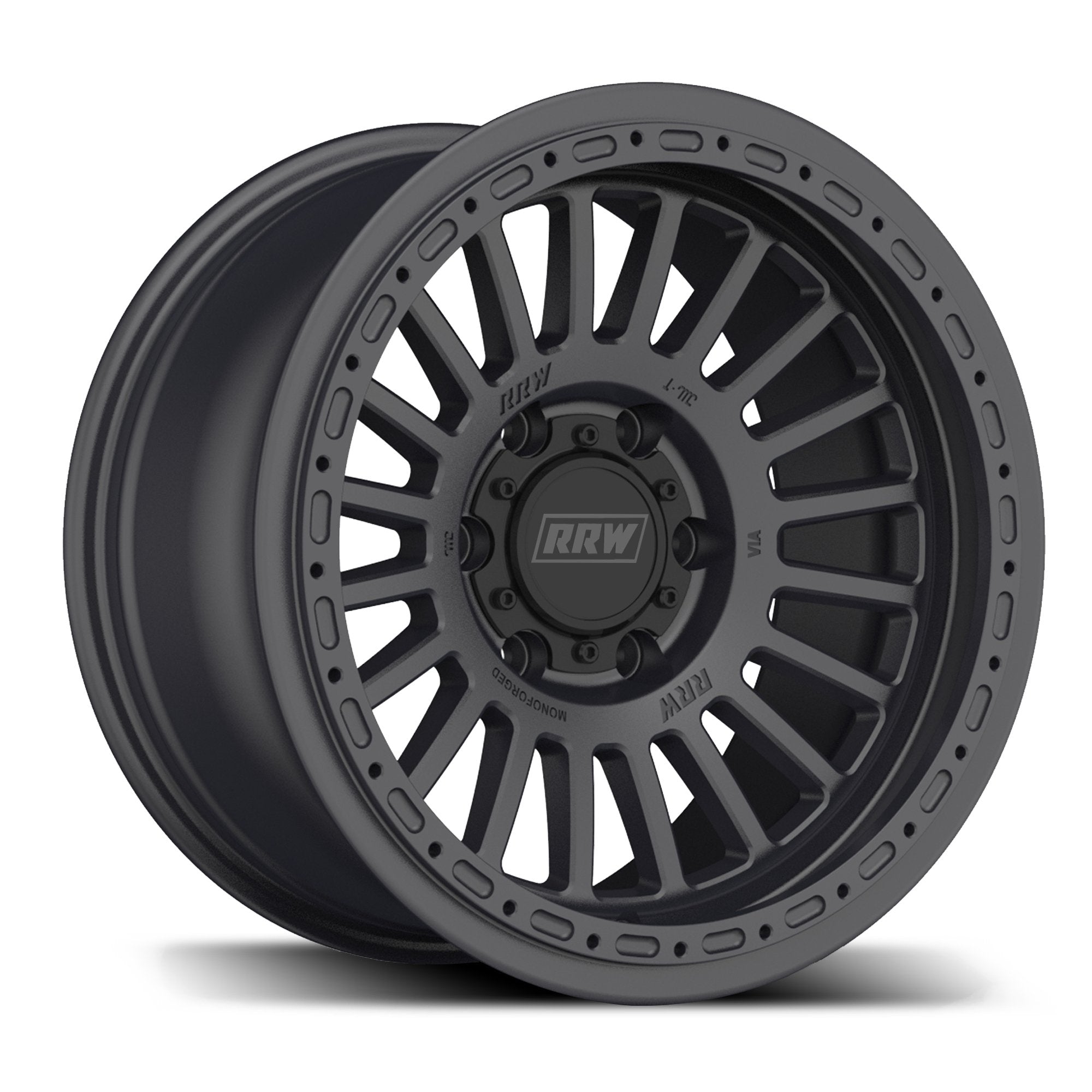 Pre - Order: RG6 - H Hybrid MonoForged Wheel | MATTE GUNMETAL - RRW Relations Race Wheels