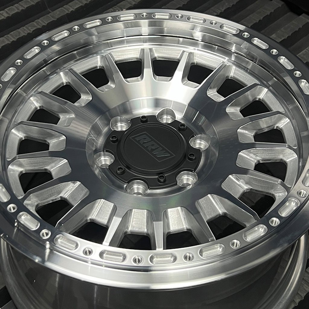 Pre - Order: RG7 - H Hybrid MonoForged Wheel | BRUSHED ALUMINUM - RRW Relations Race Wheels