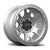 Pre - Order: RR5 - H FLOW FORM 17x8.5 Hybrid Beadlock | BRUSHED ALUMINUM - RRW Relations Race Wheels