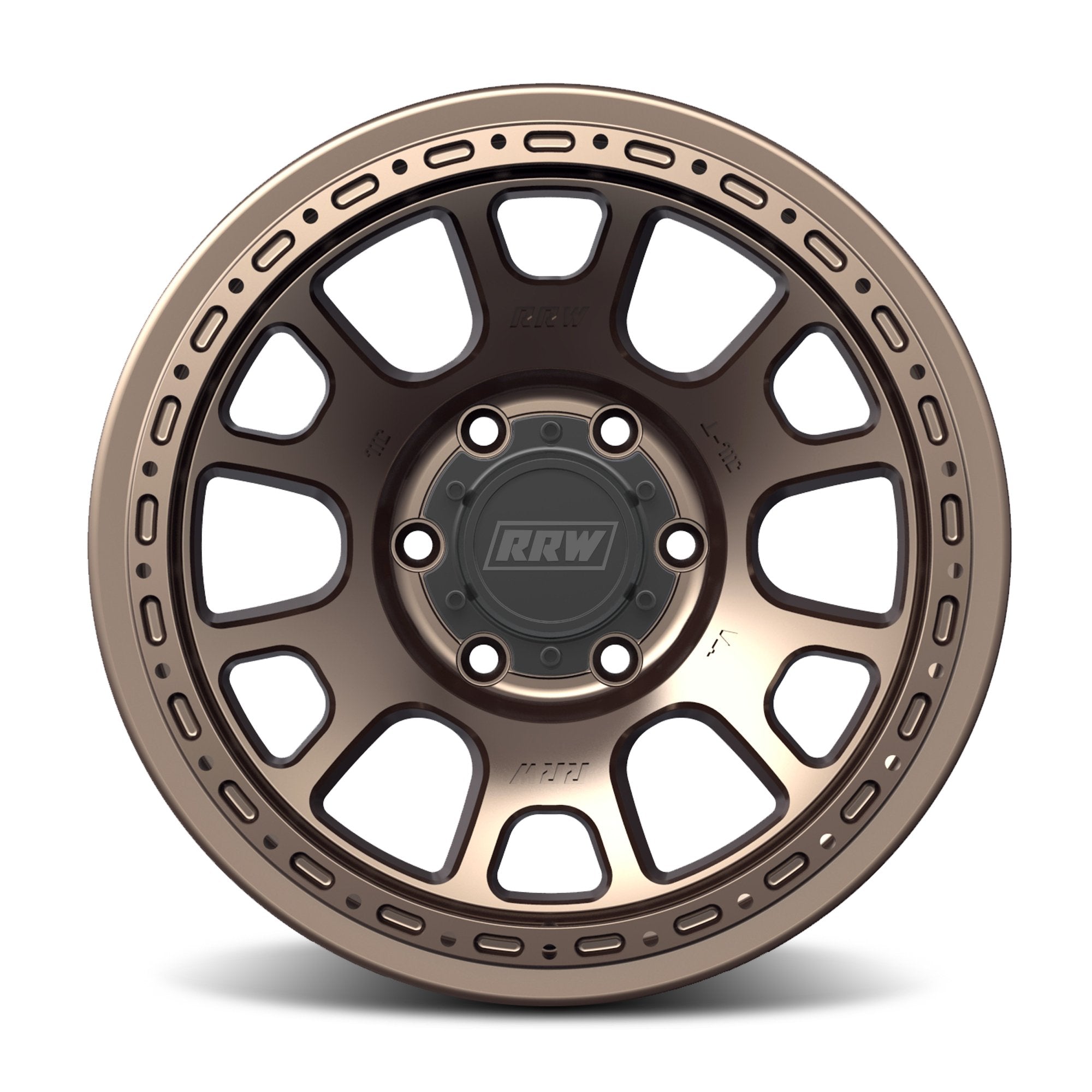 Pre - Order: RR5 - H FLOW FORM Hybrid Beadlock | MATTE BRONZE - RRW Relations Race Wheels