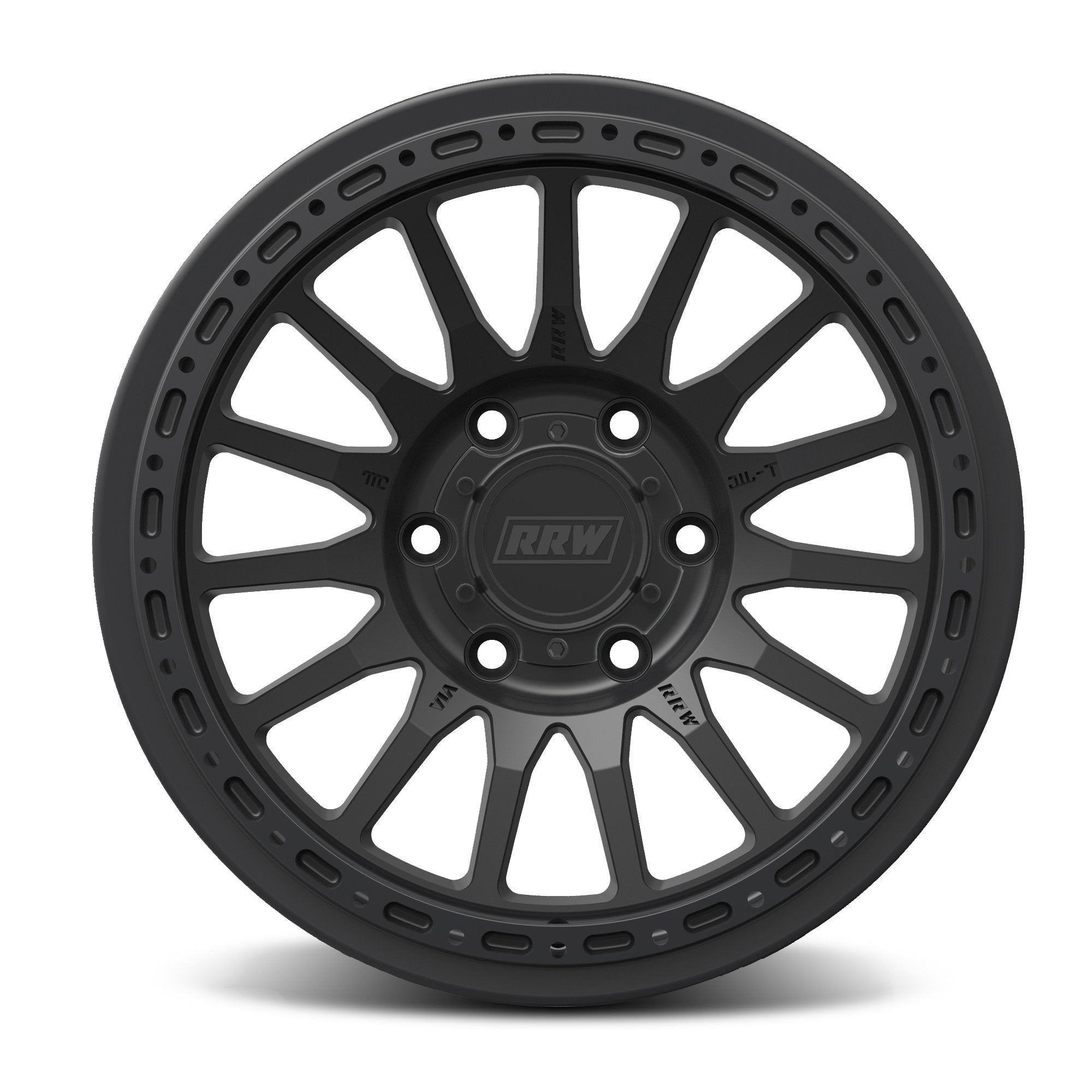 Pre - Order: RR7 - H FLOW FORM Hybrid Beadlock Wheel | MATTE BLACK - RRW Relations Race Wheels