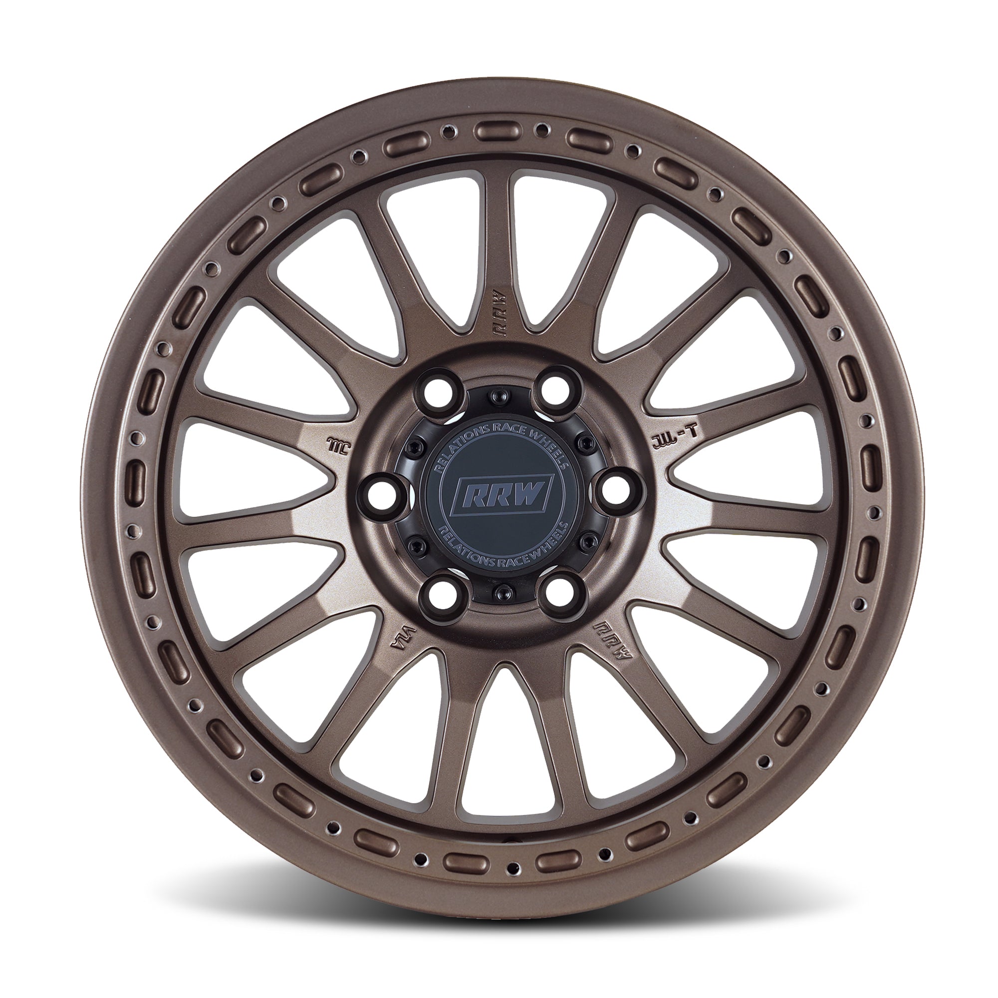 RR7 - H FLOW FORM Hybrid Beadlock | MATTE BRONZE - RRW Relations Race Wheels