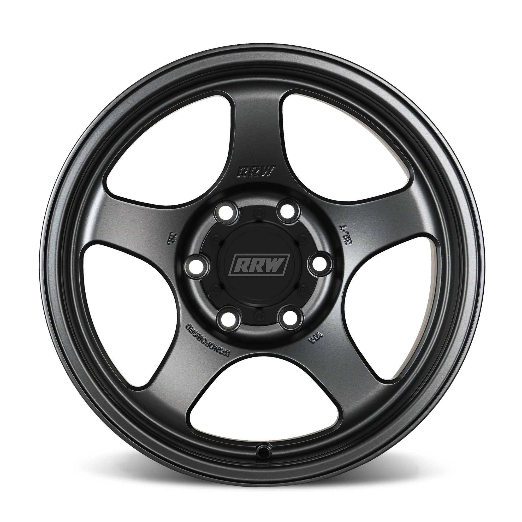 RS4 - S 17x8.5 MonoForged Wheel | MATTE GUNMETAL - RRW Relations Race Wheels